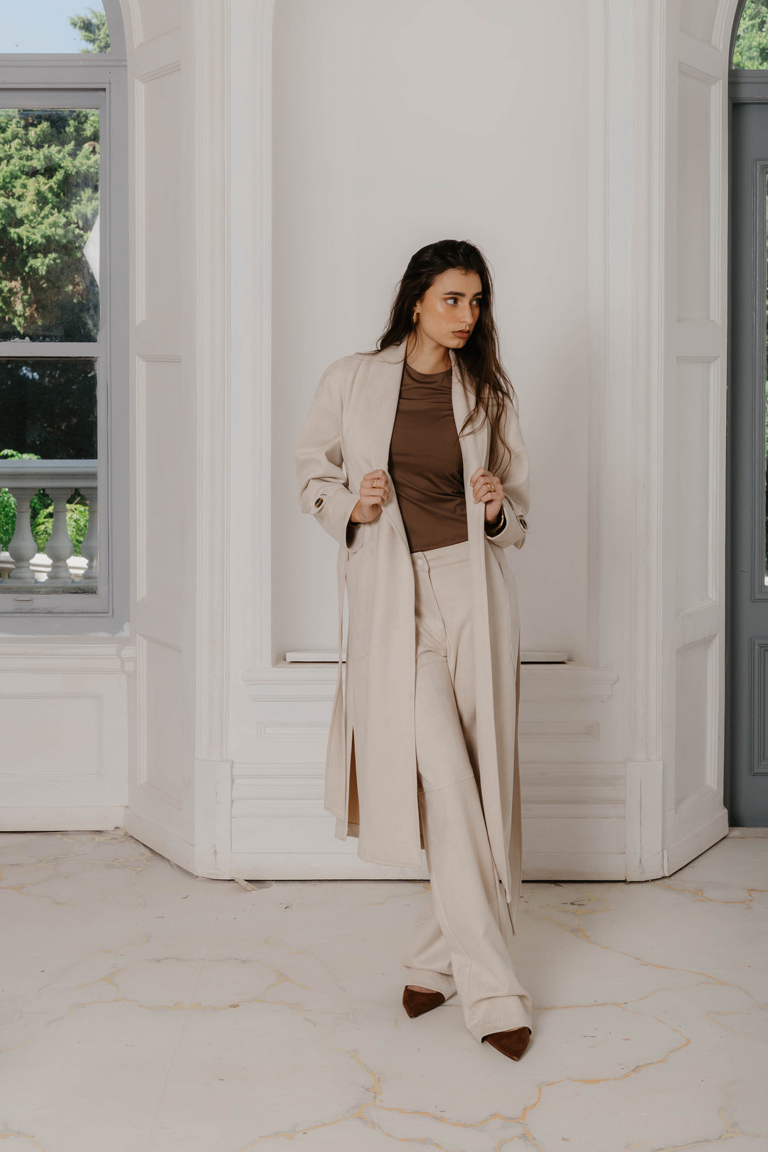 Parker Long Mock Coat