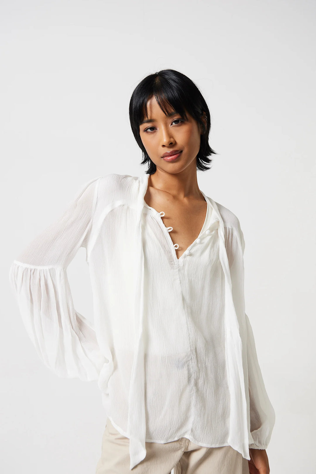 Neve Billow Sleeve Blouse