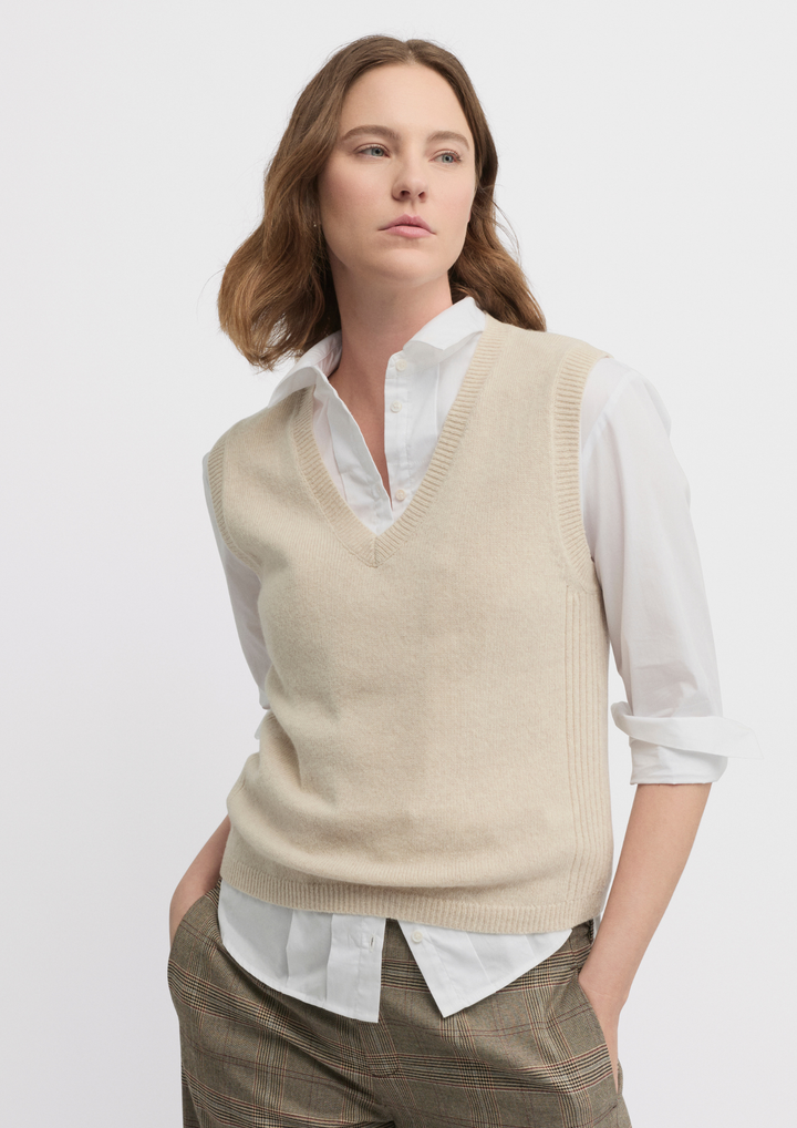 Shaft Knit Vest