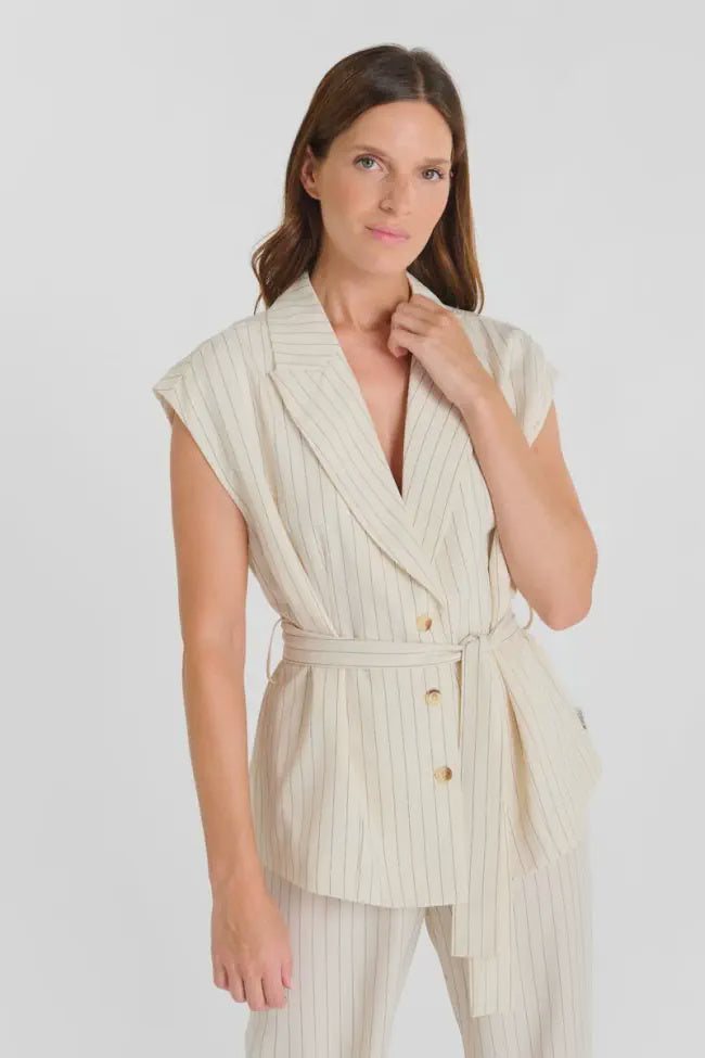 Azul Sleeveless Jacket