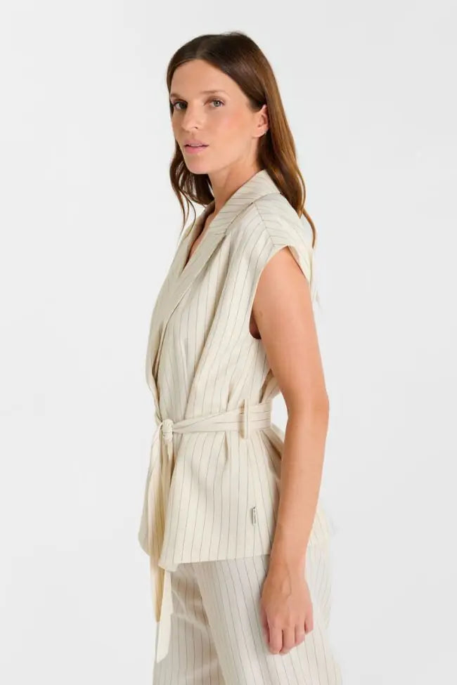 Azul Sleeveless Jacket