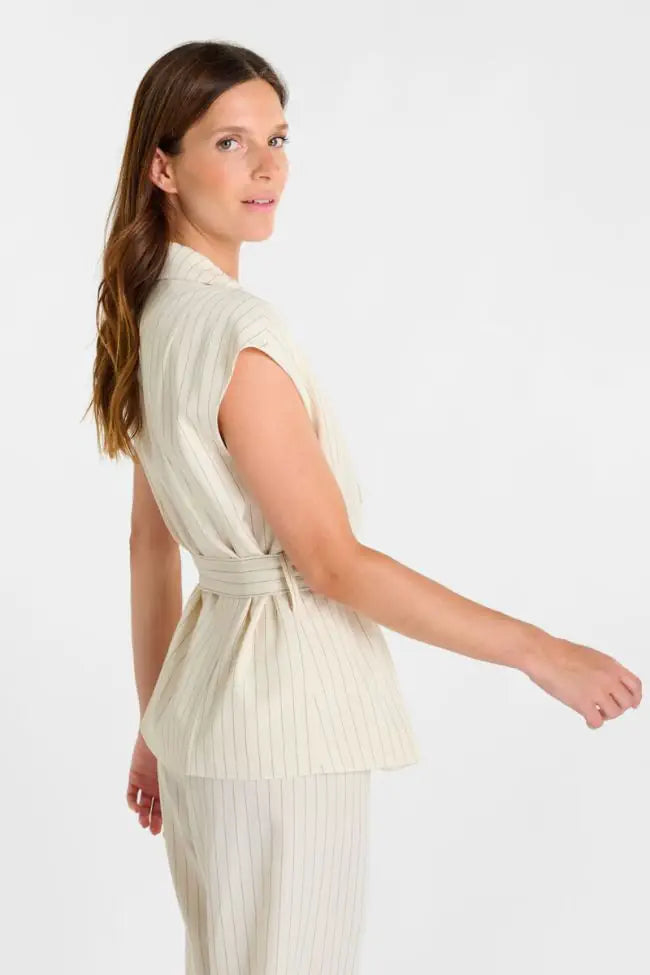 Azul Sleeveless Jacket