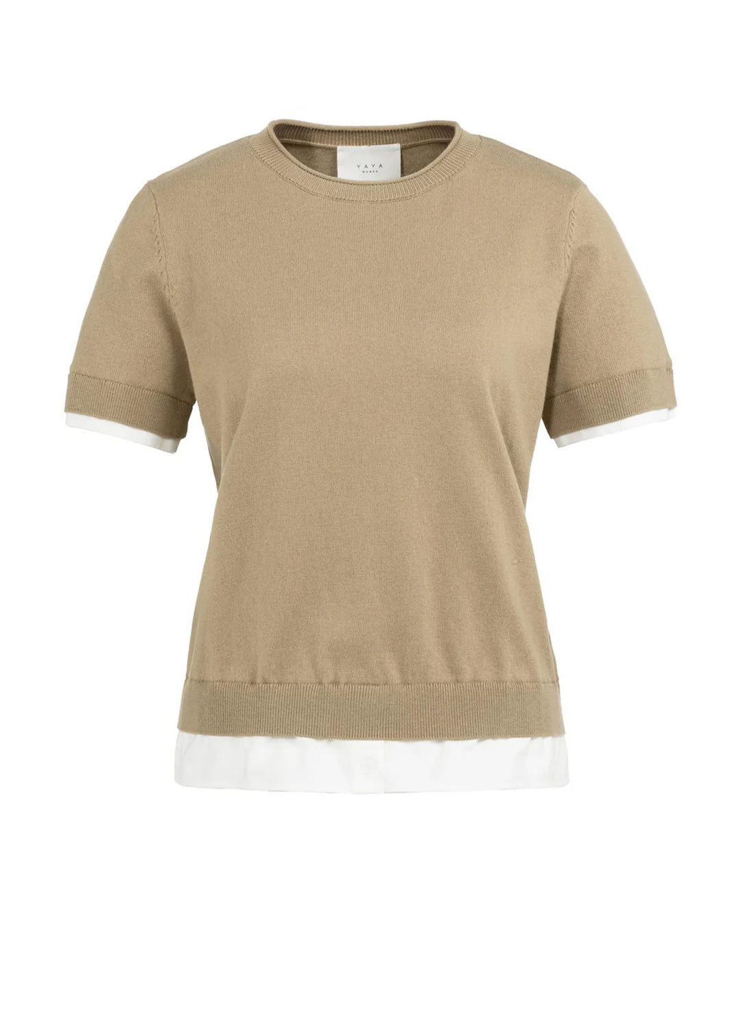 Short Sleeve Knitted Top