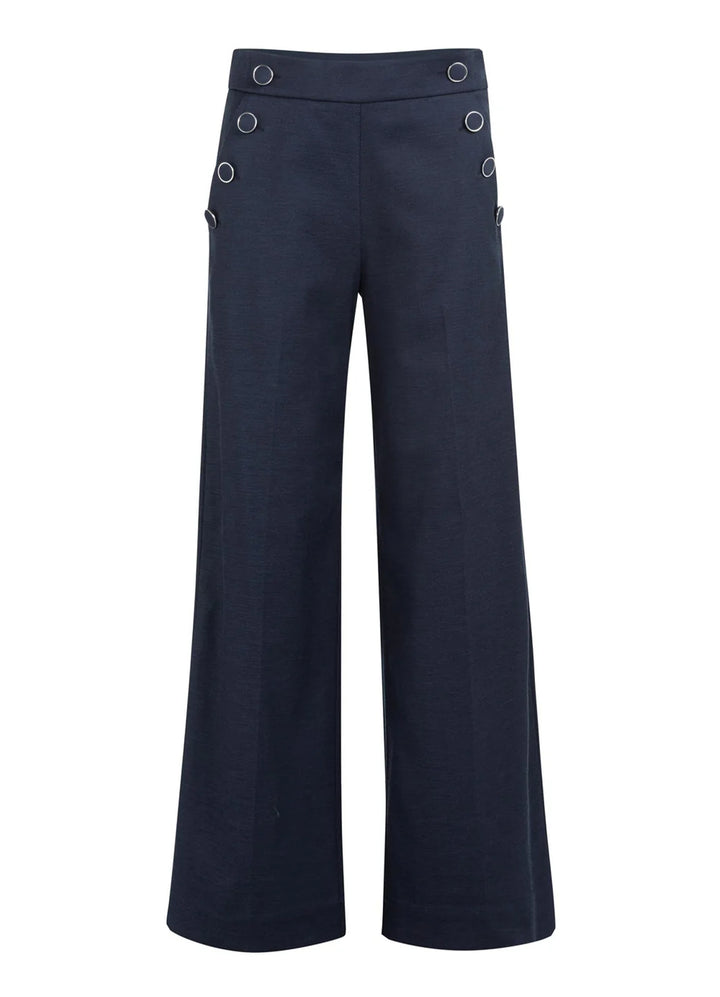 High Waist Wide Leg Pants