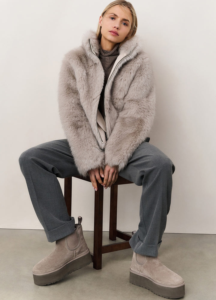 Adria Faux Fur Jacket