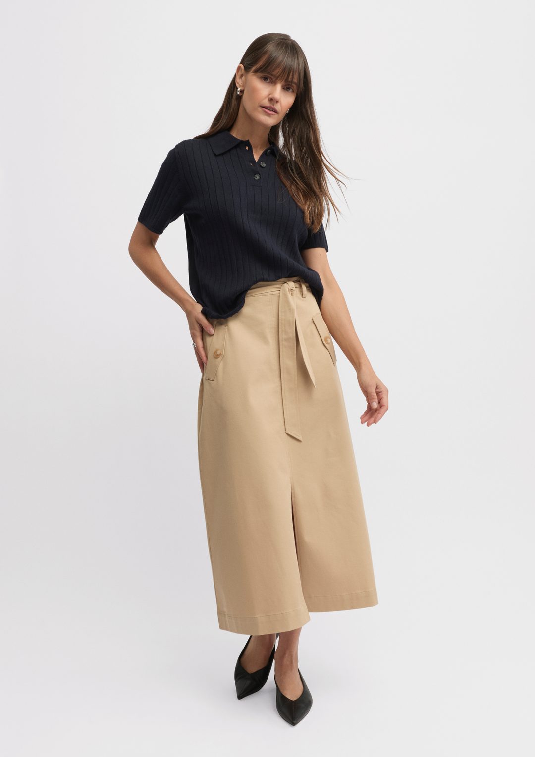 Caf Knit Polo