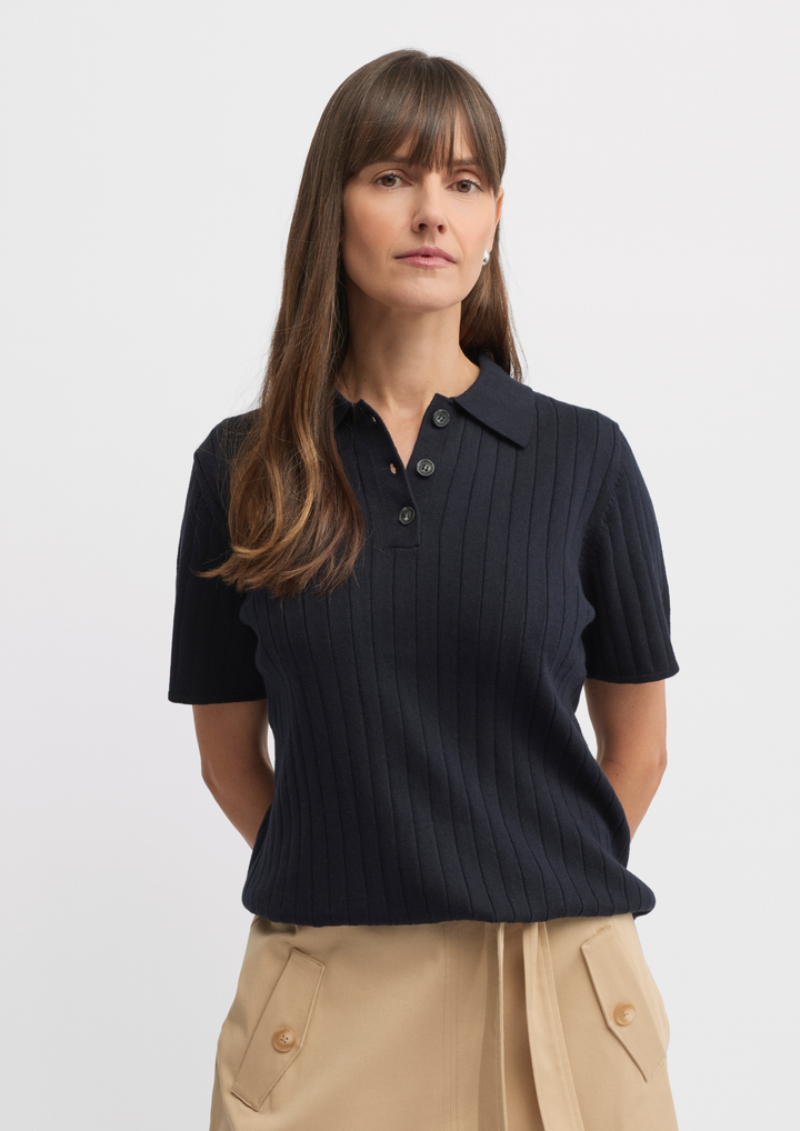 Caf Knit Polo