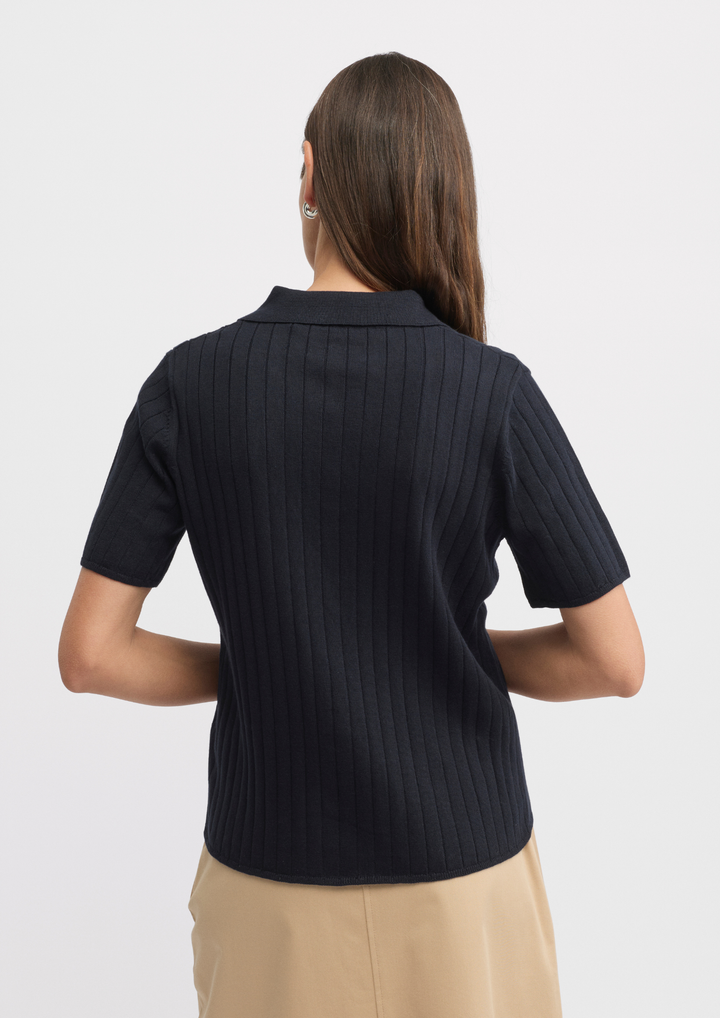 Caf Knit Polo