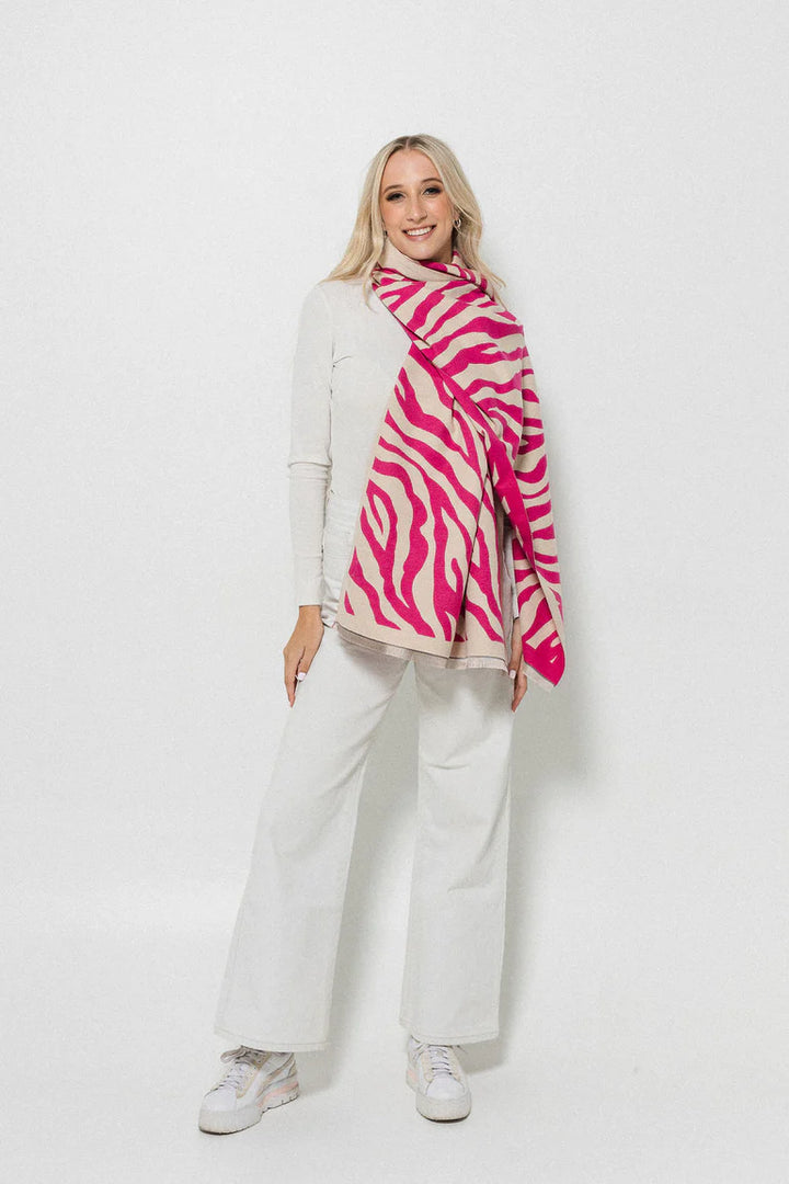 Zebra Print Wrap