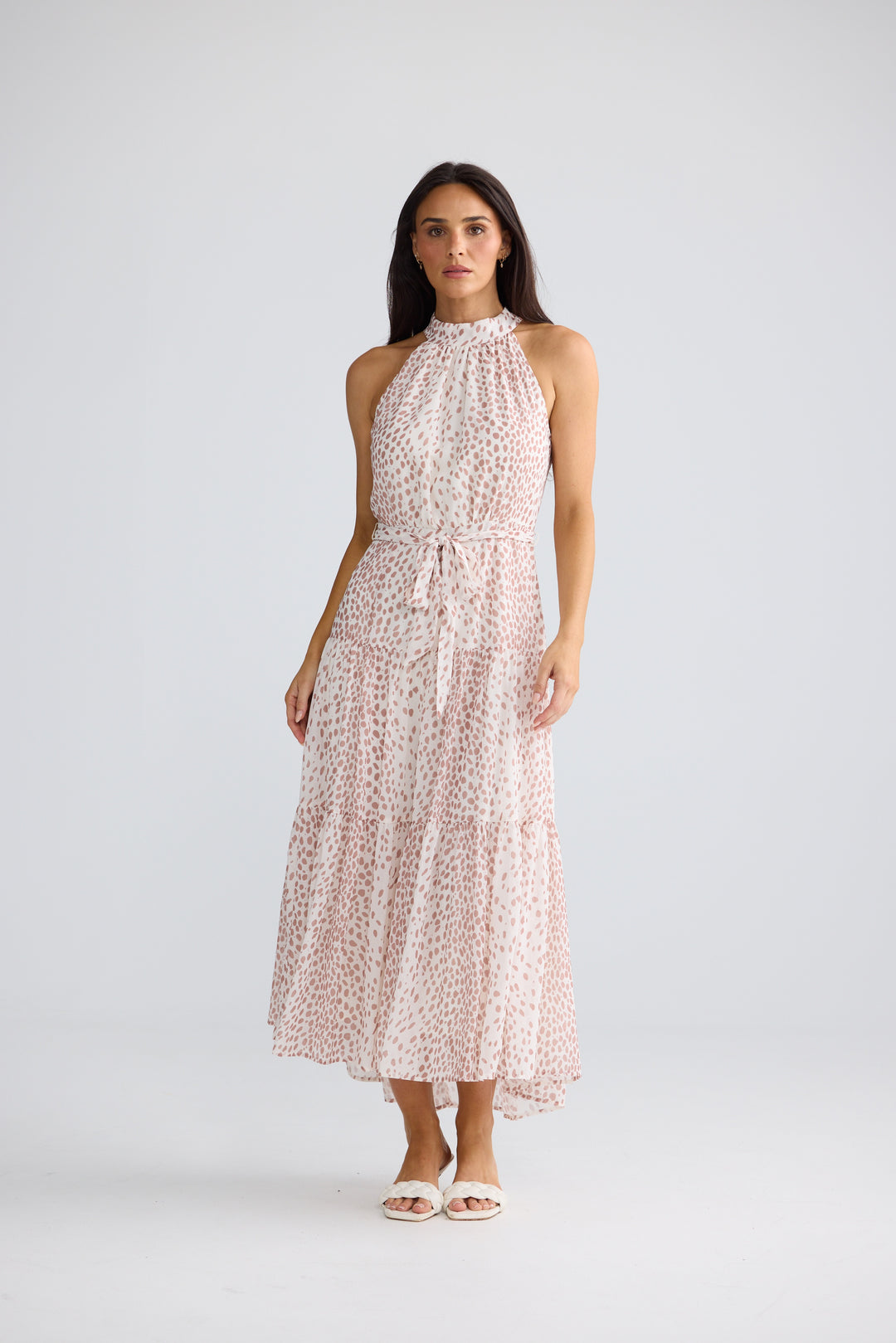 Greta Spot Dress