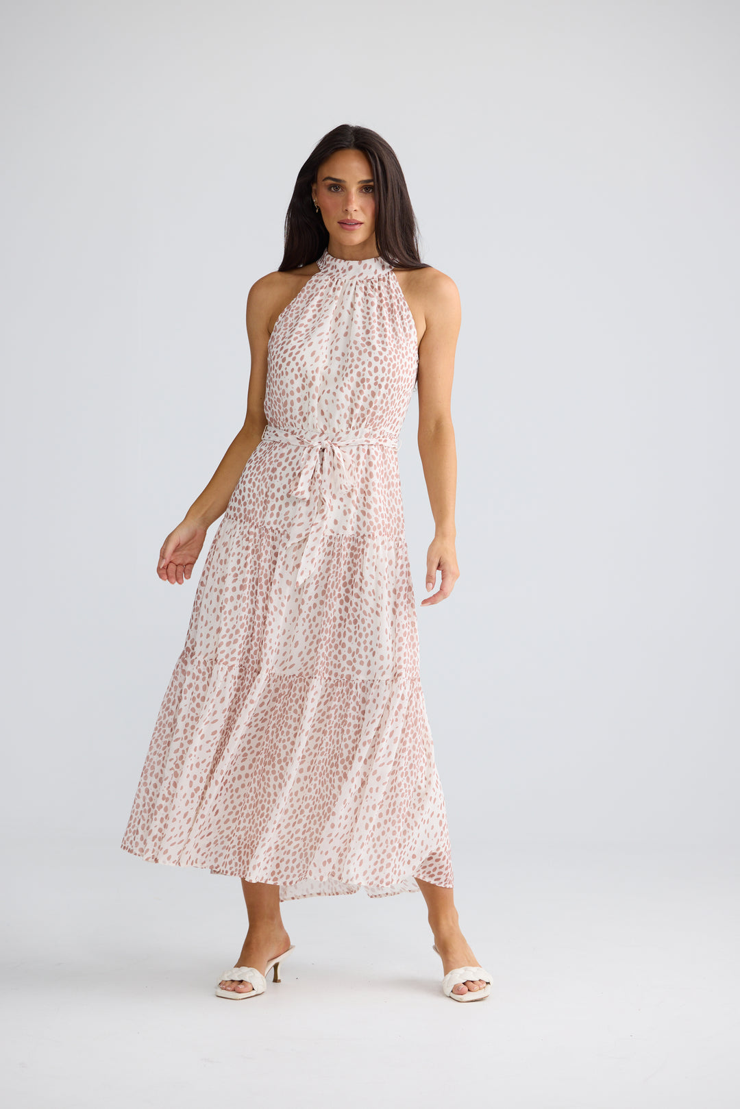 Greta Spot Dress