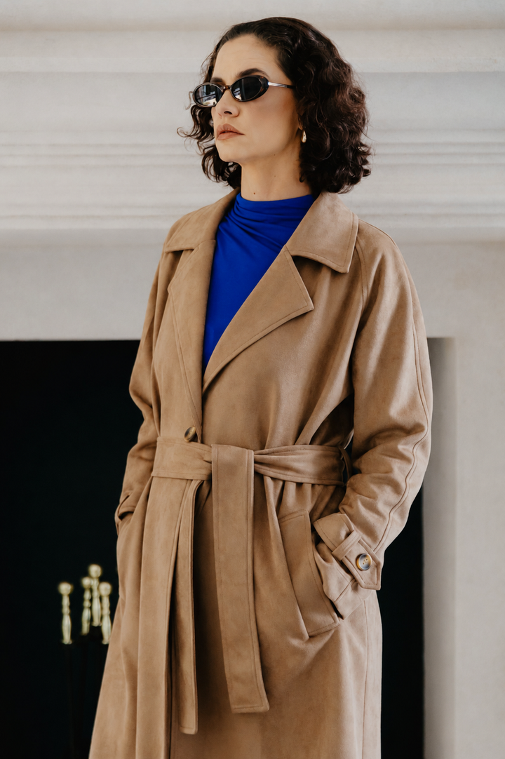 Sable Trench Coat