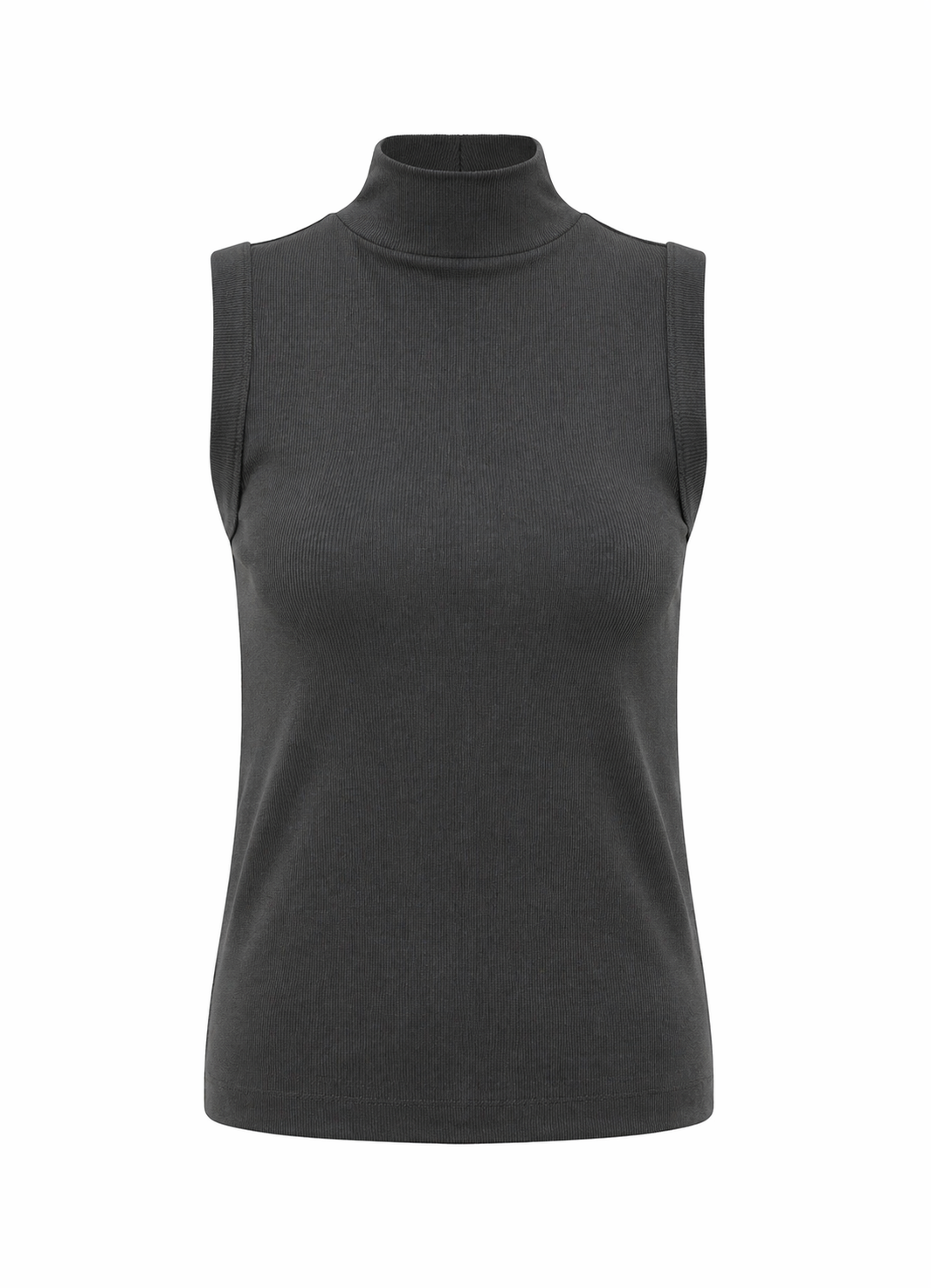 Suus High Neck Rib Singlet