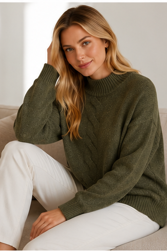 Brooks Round Neck Sweater