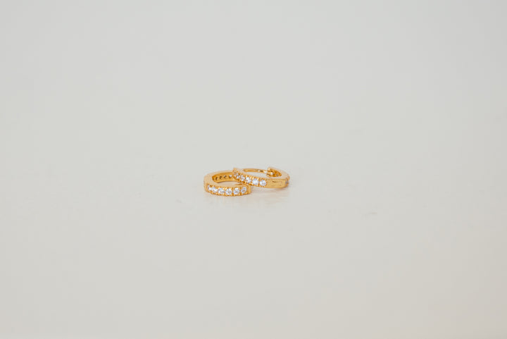 Little Shine Huggies Earrings