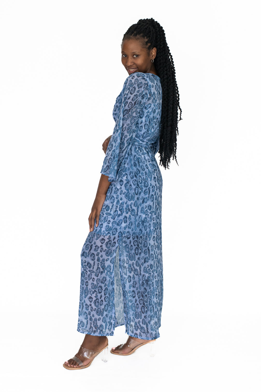 Segan Maxi Kaftan Wrap Dress