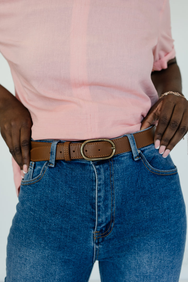 Oval Big Sis Minimalist Belt