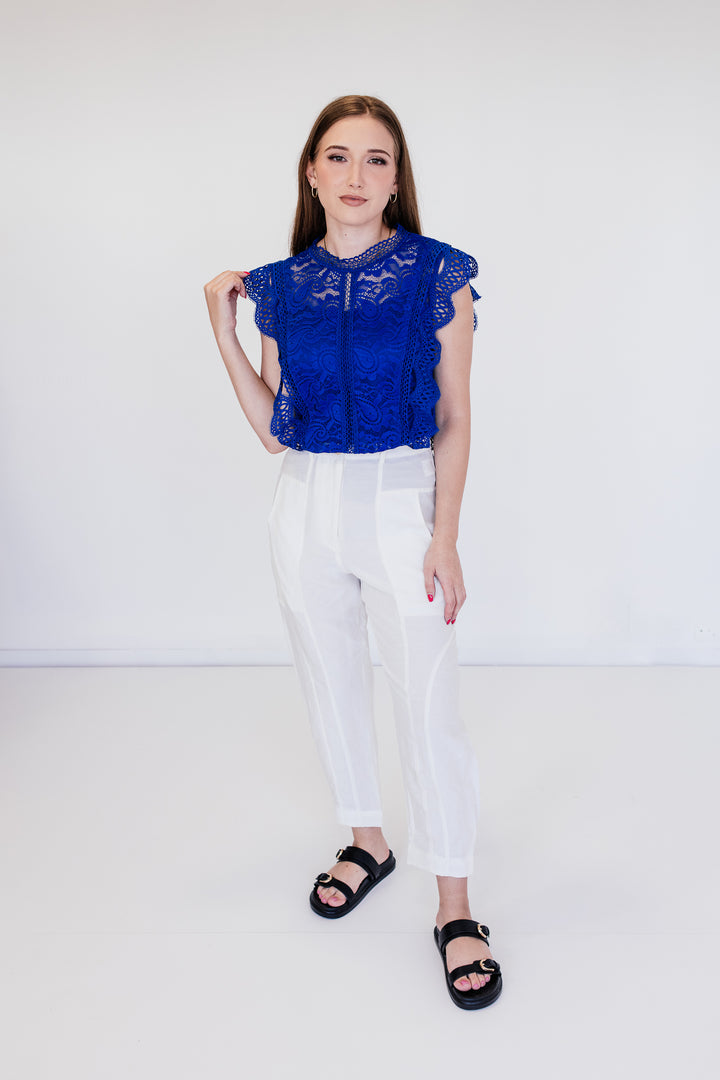 Irida Lace Top