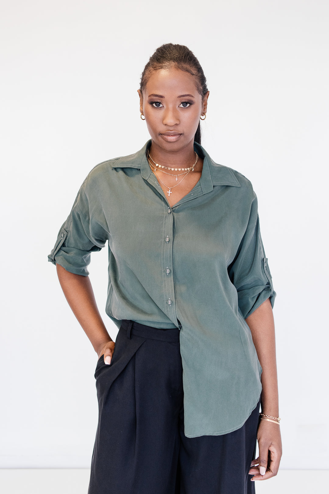 Franca Satin Top
