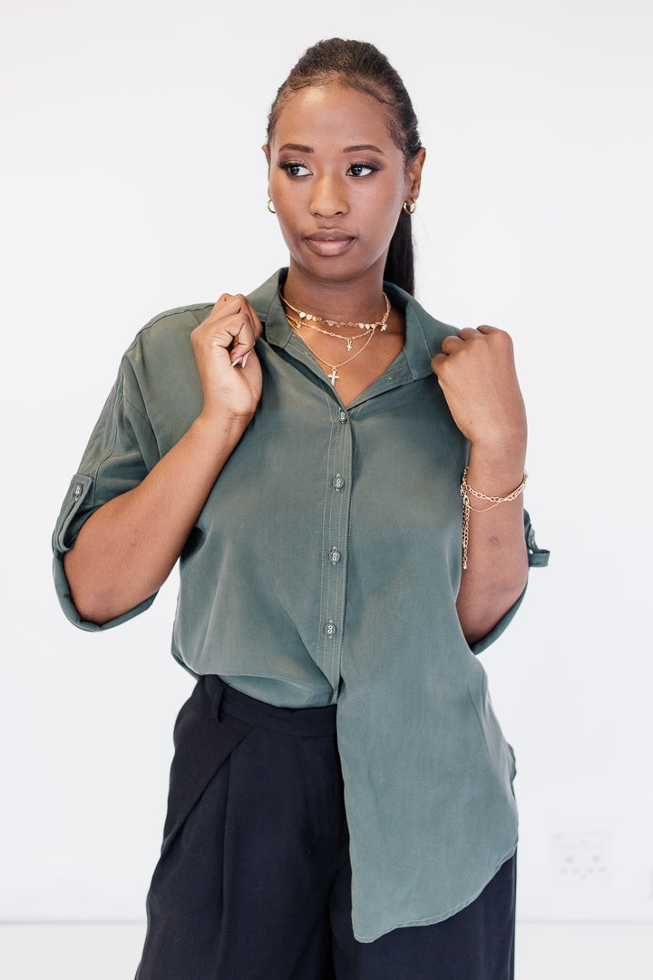 Franca Satin Top