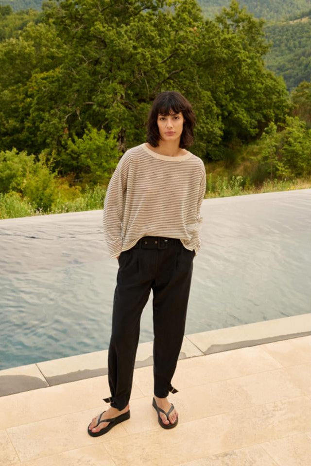 High Waist Loose Fit Pants