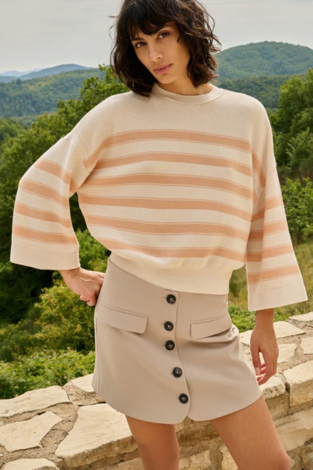 Button Mini Skort