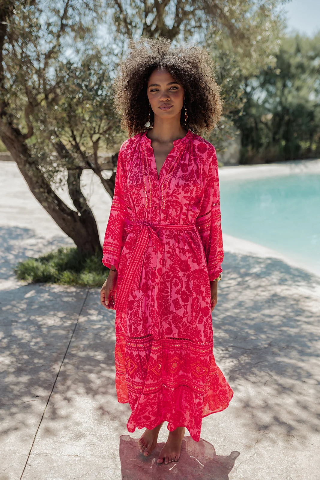 Samoa Long Sleeve Dress