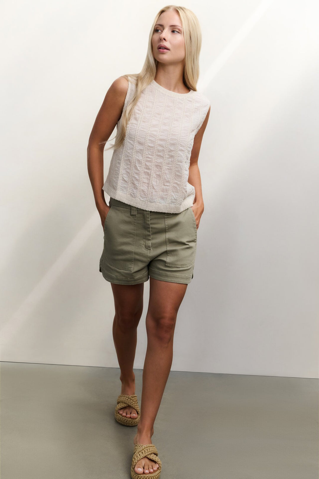 Aude Embroided Singlet