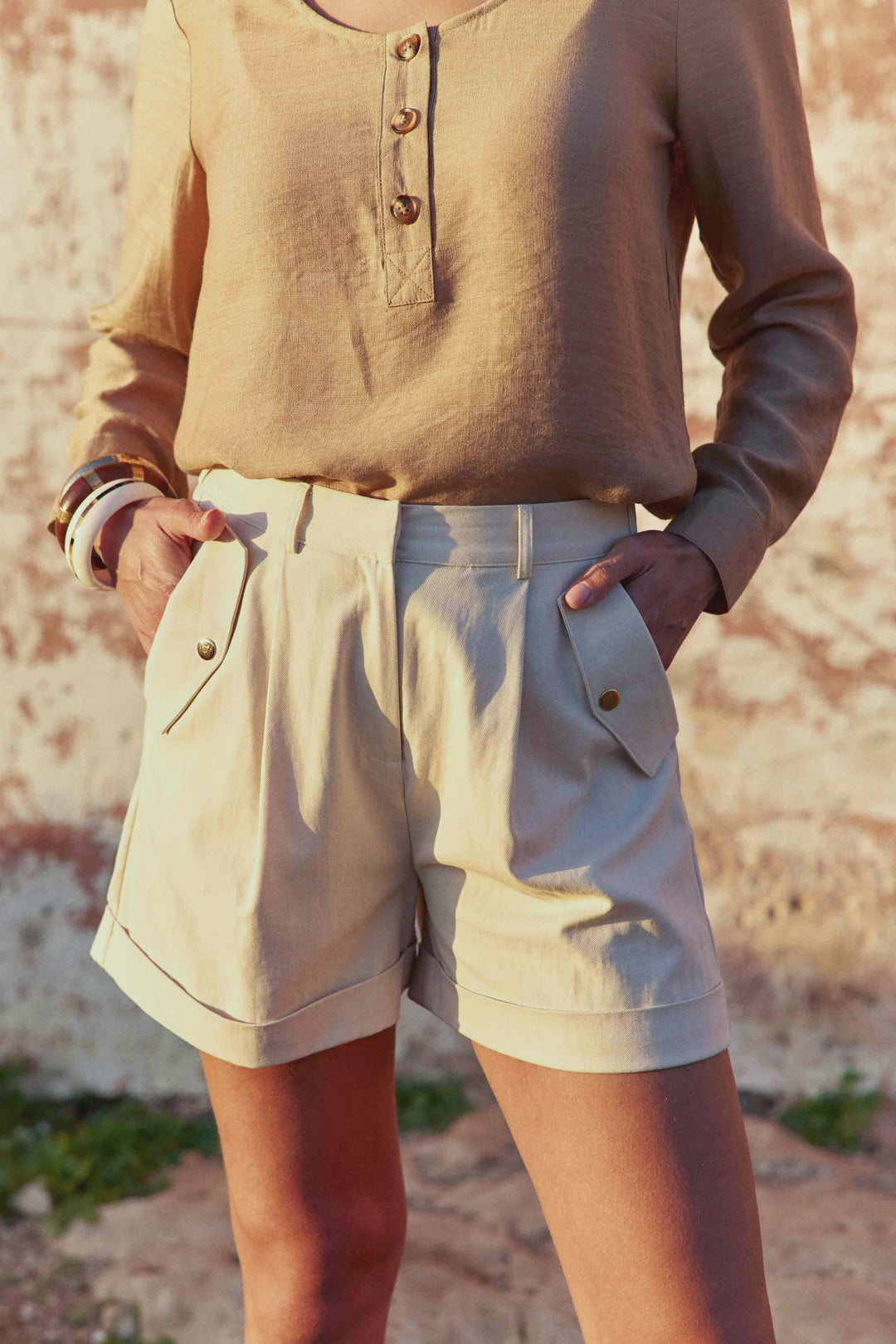 Sharon II Wide Shorts