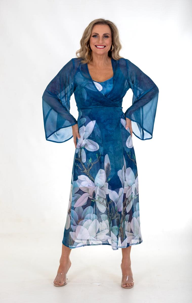 Segan Maxi Kaftan Wrap Dress