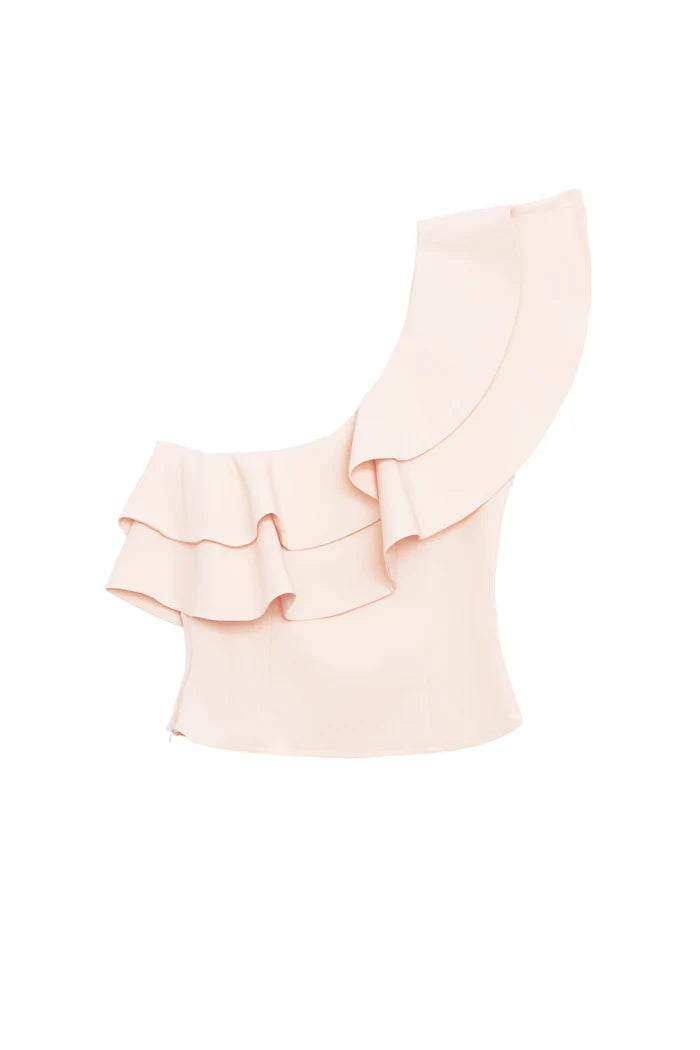 Timel Fitted Asymmetrical Top