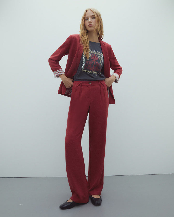 Straight-Leg Pants