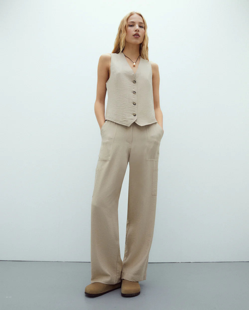 Straight-Leg Pants