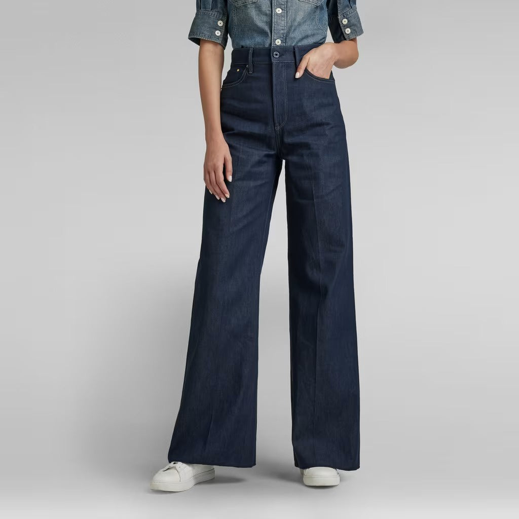 Deck Ultra High Wide Leg Jeans