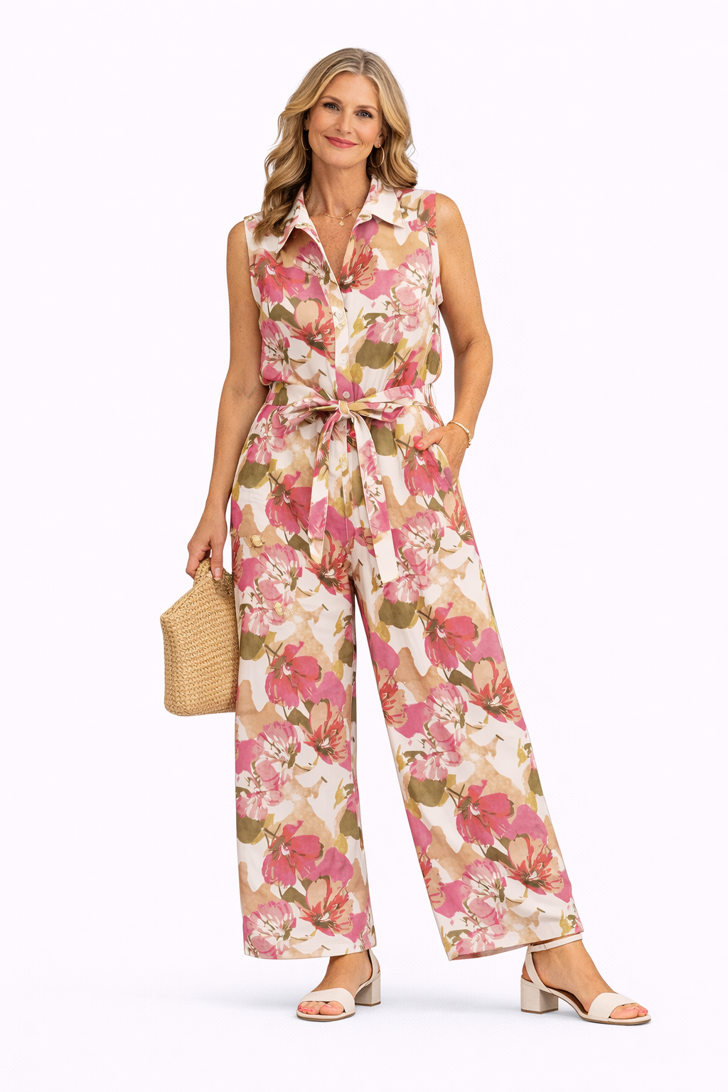 Aleena Sleeveless Jumpsuit