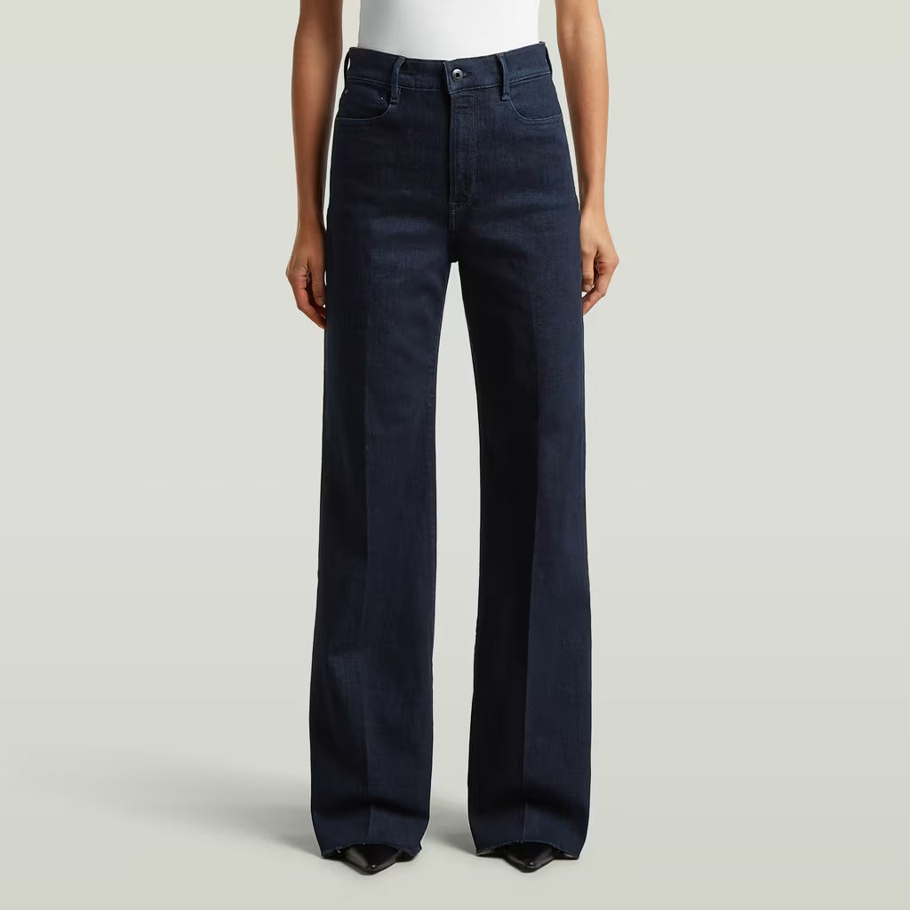 Deck Ultra High Wide Leg Jean